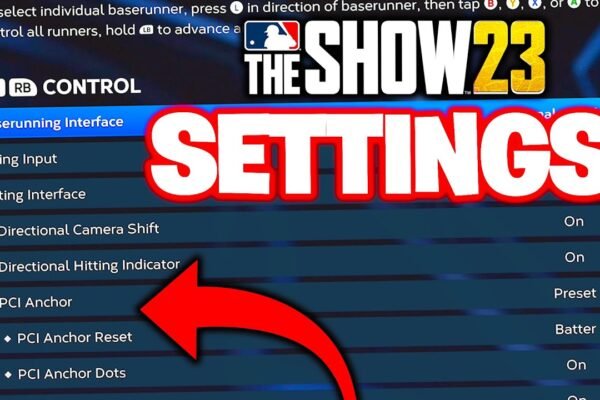 Best Hitting Settings Mlb the Show 23