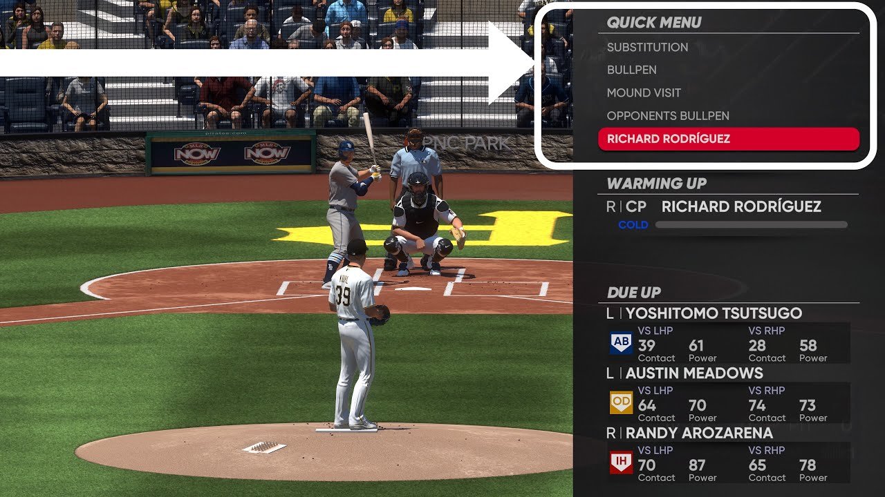 How to Change Pitchers in Mlb the Show 23