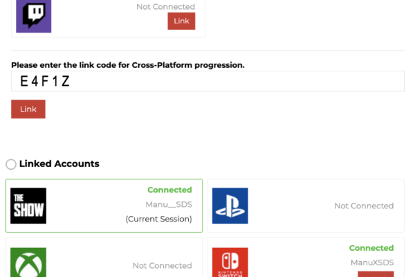 How to Link Mlb the Show Account