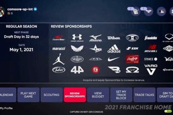 How to Use Sponsorships in Mlb the Show 22