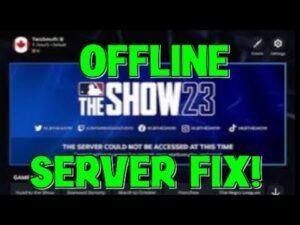 Mlb the Show 23 Server Could Not Be Accessed