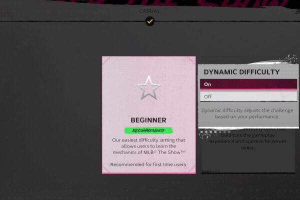 Mlb the Show Dynamic Difficulty